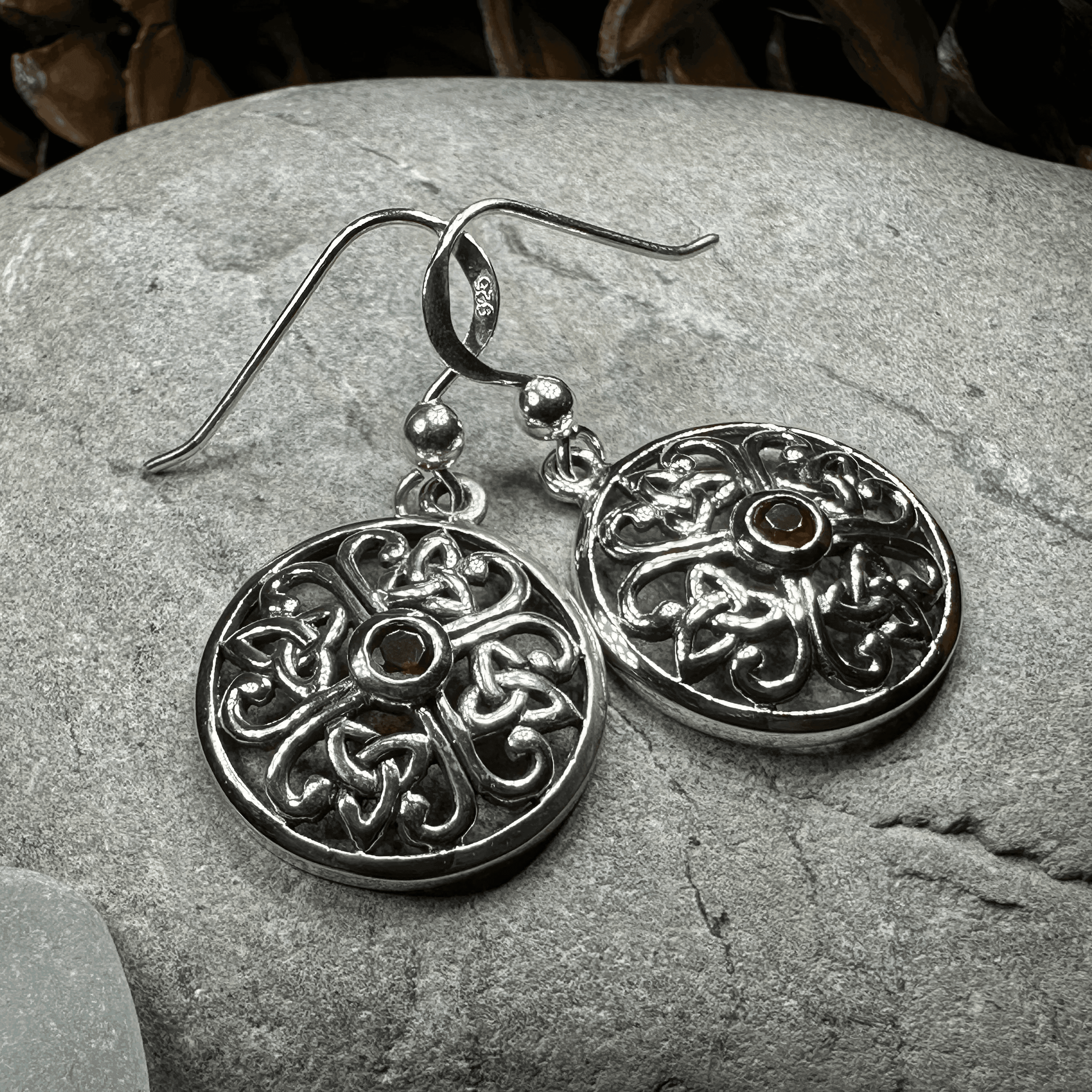 Ariadne Trinity Knot Earrings - 