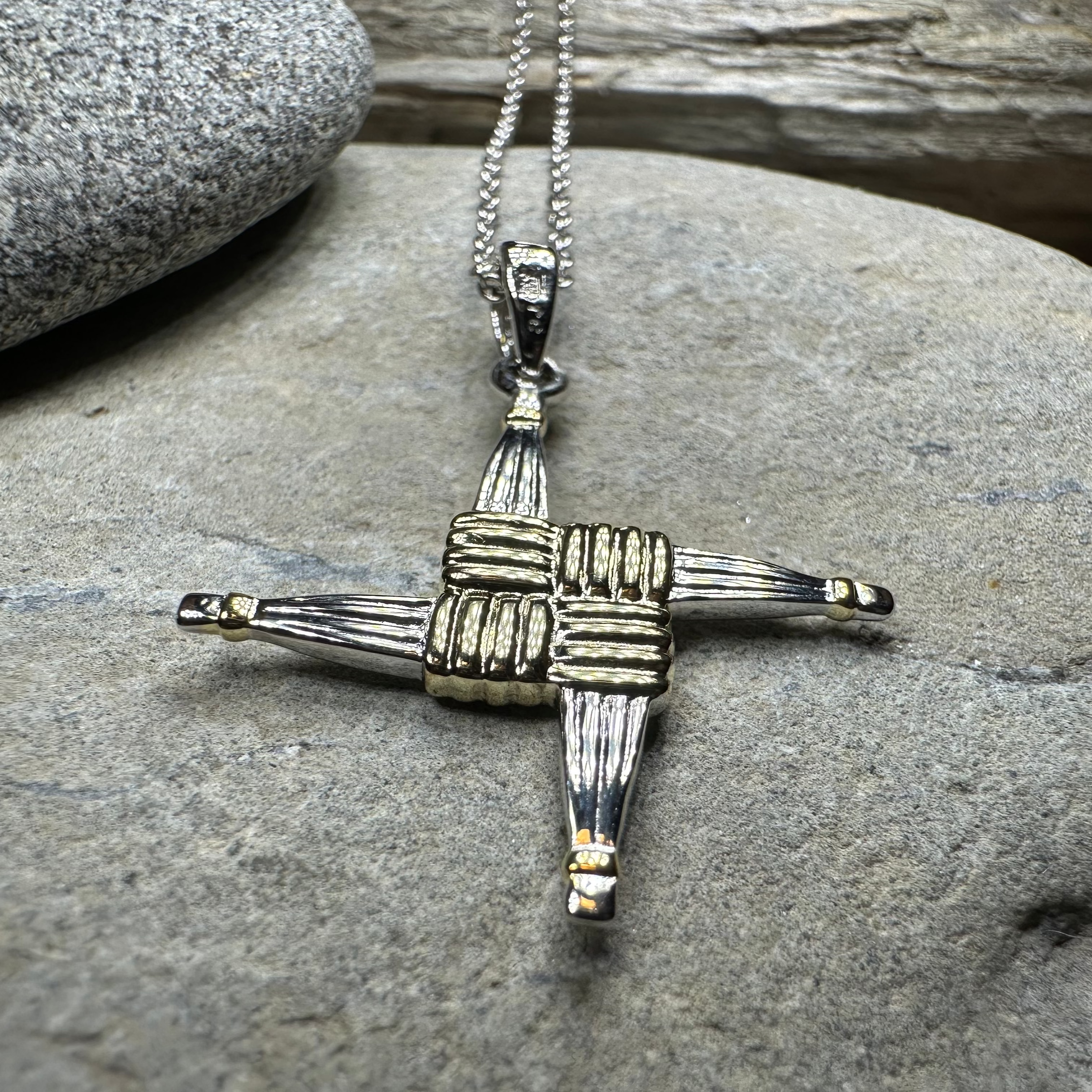 Saint Brigid Cross Necklace
