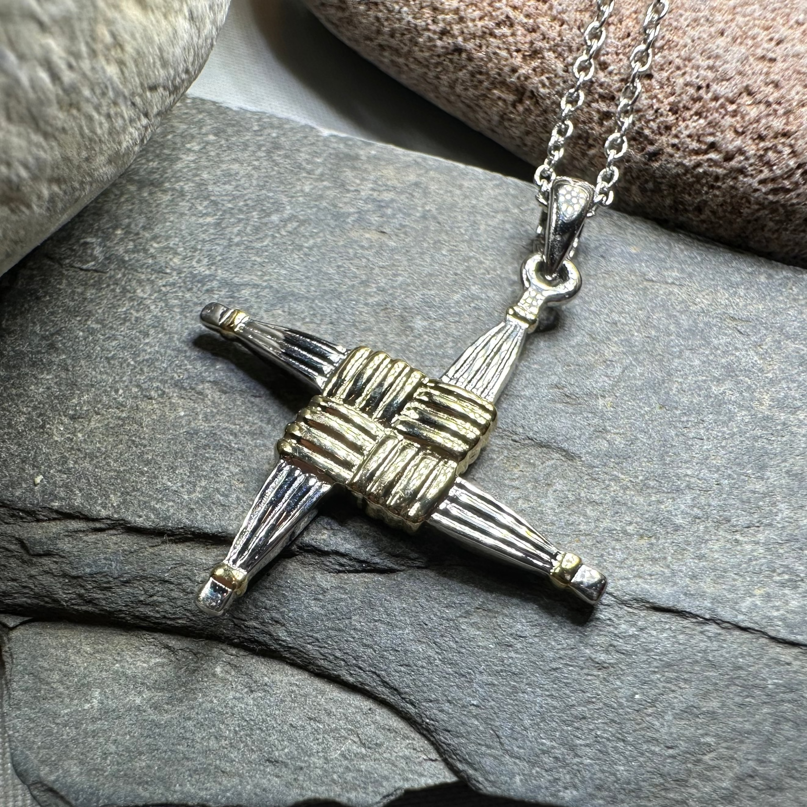 Saint Brigid Cross Necklace