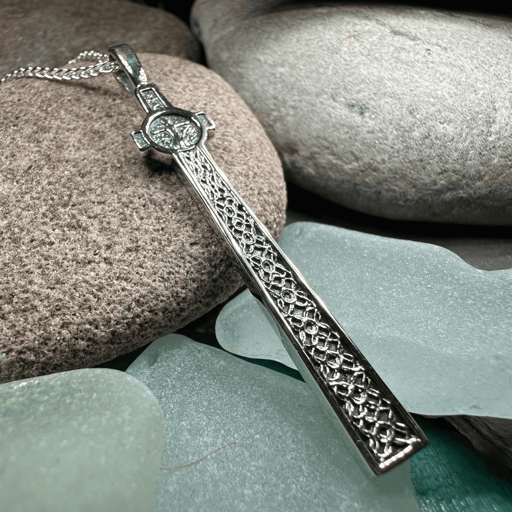 Scottish McLean's Celtic Cross Necklace - 18