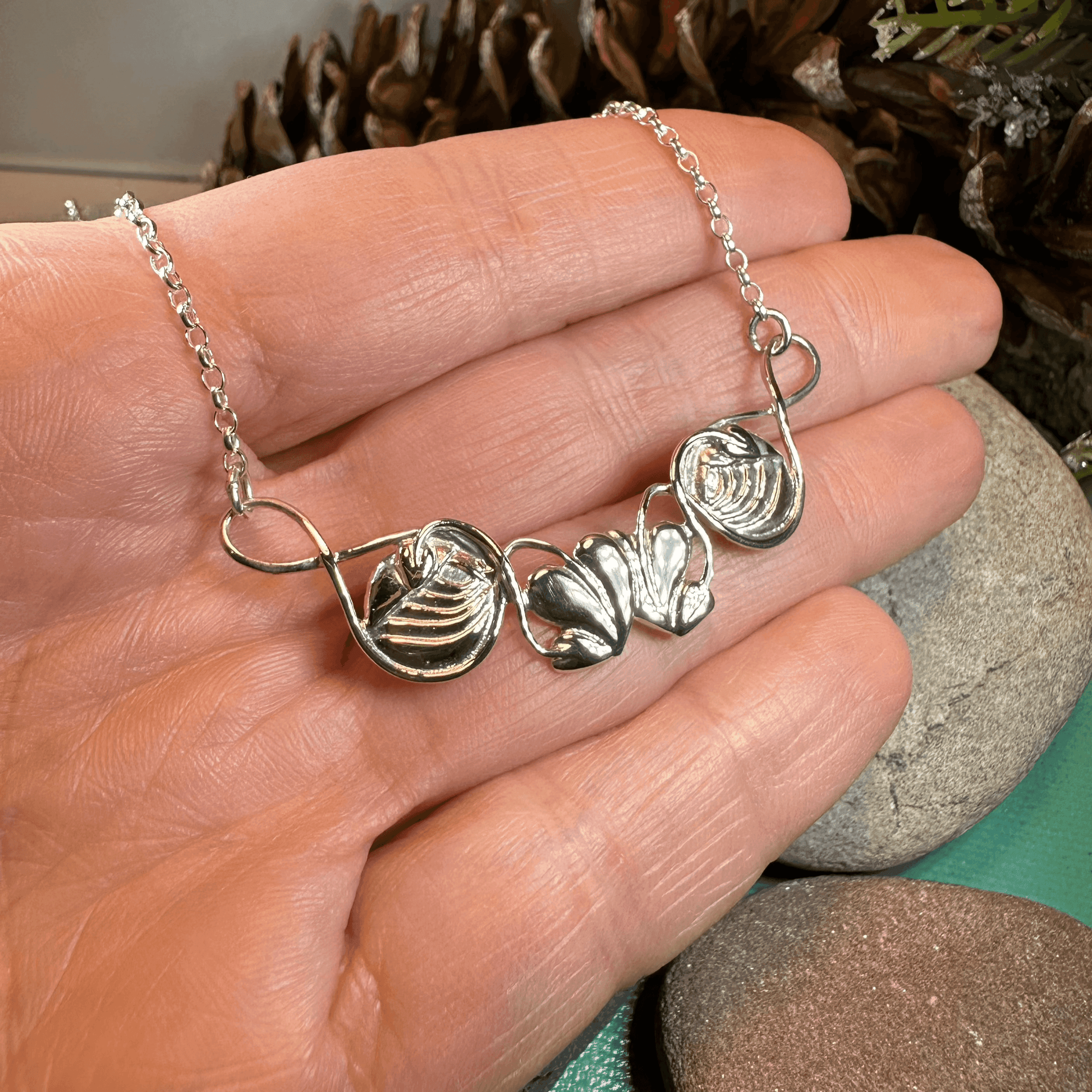 Mackintosh Leaves Necklace - 