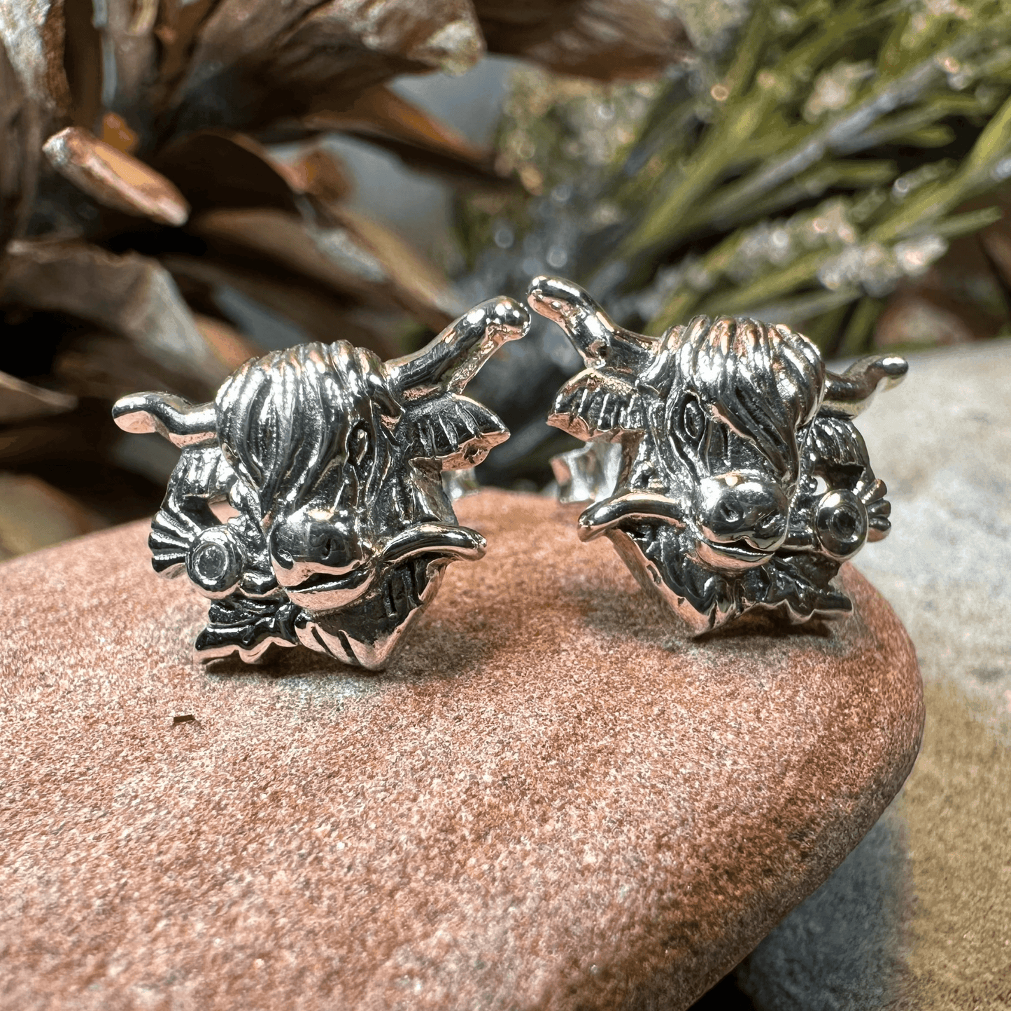 Highland Cow Earrings - 