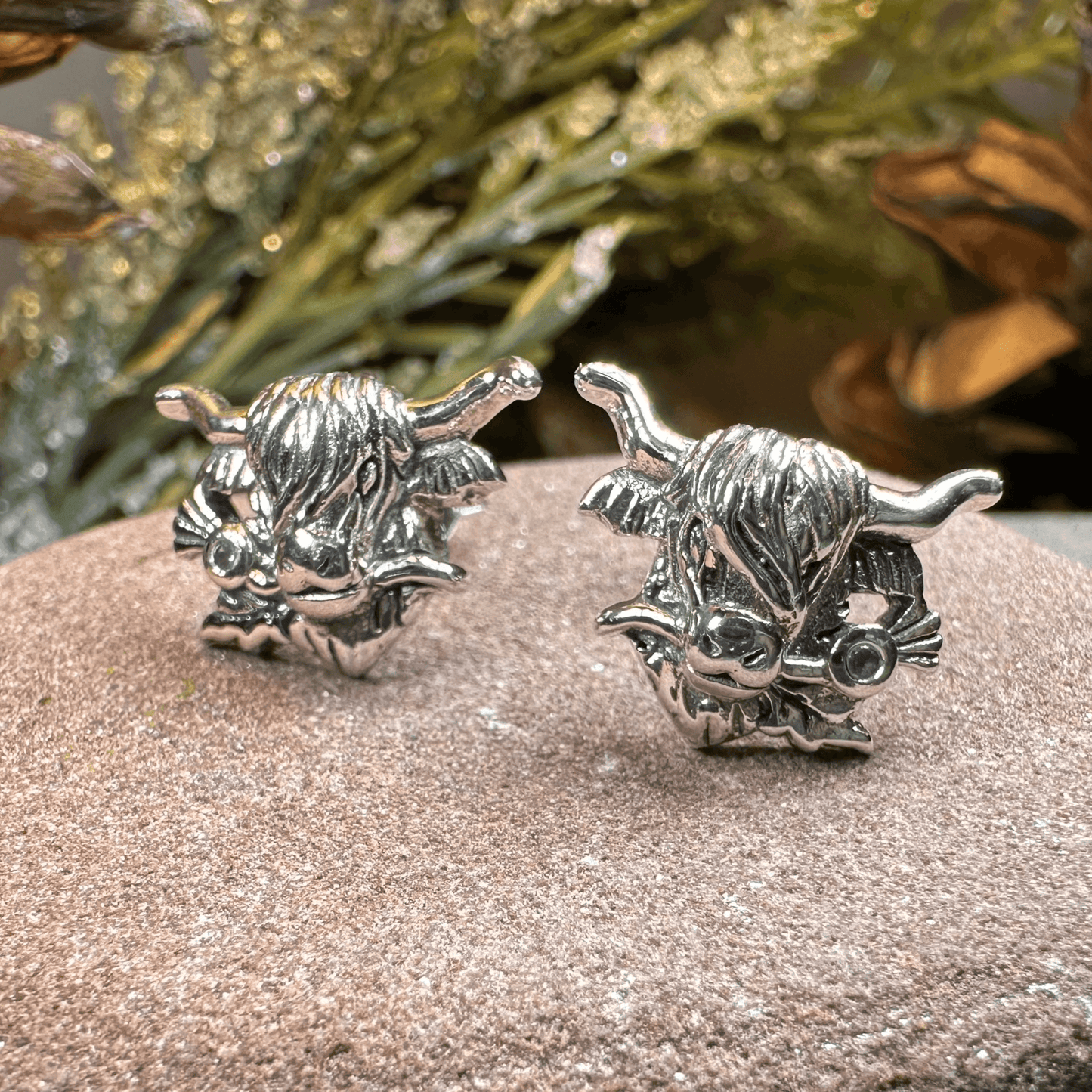Highland Cow Earrings - 