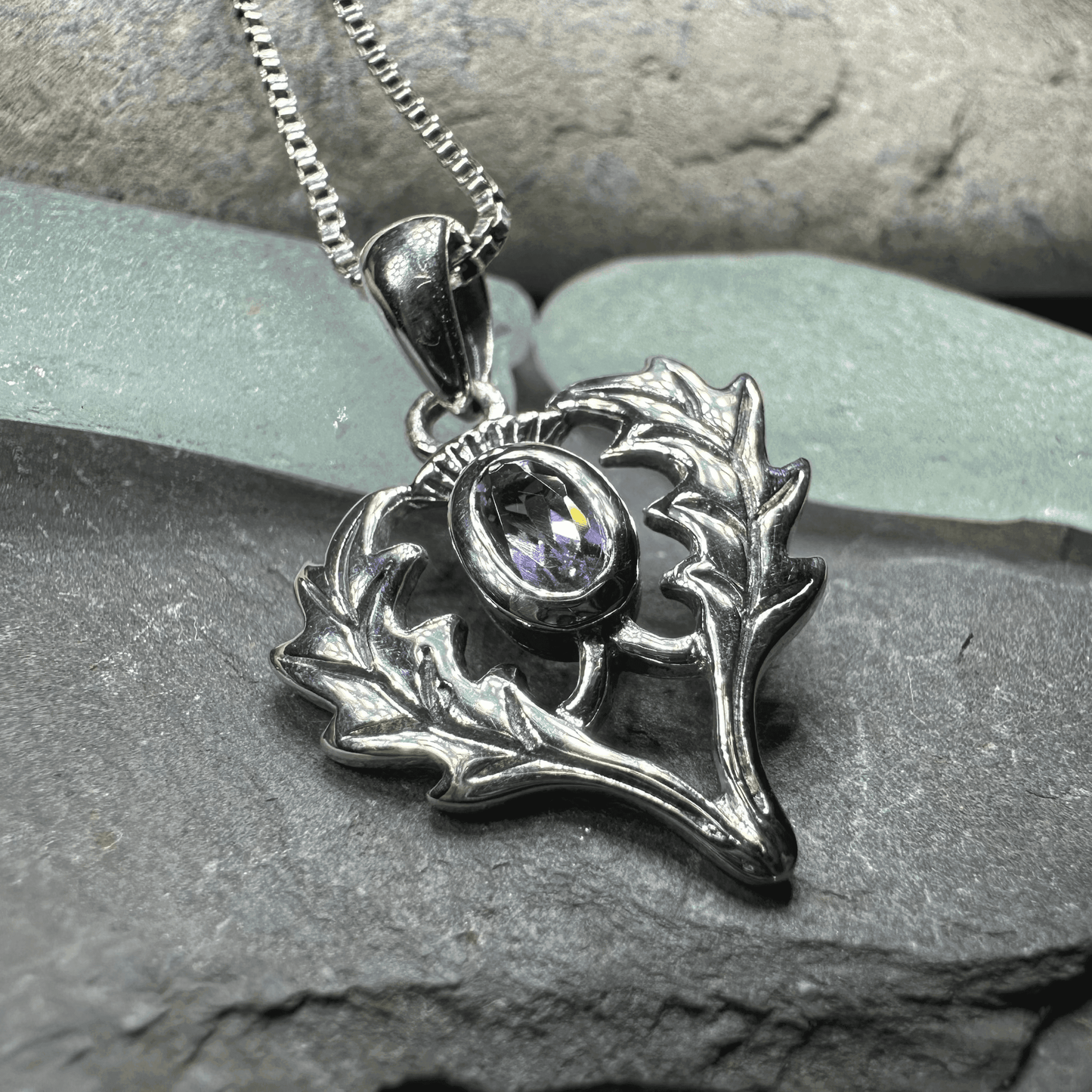 Argyll Thistle Necklace - 18