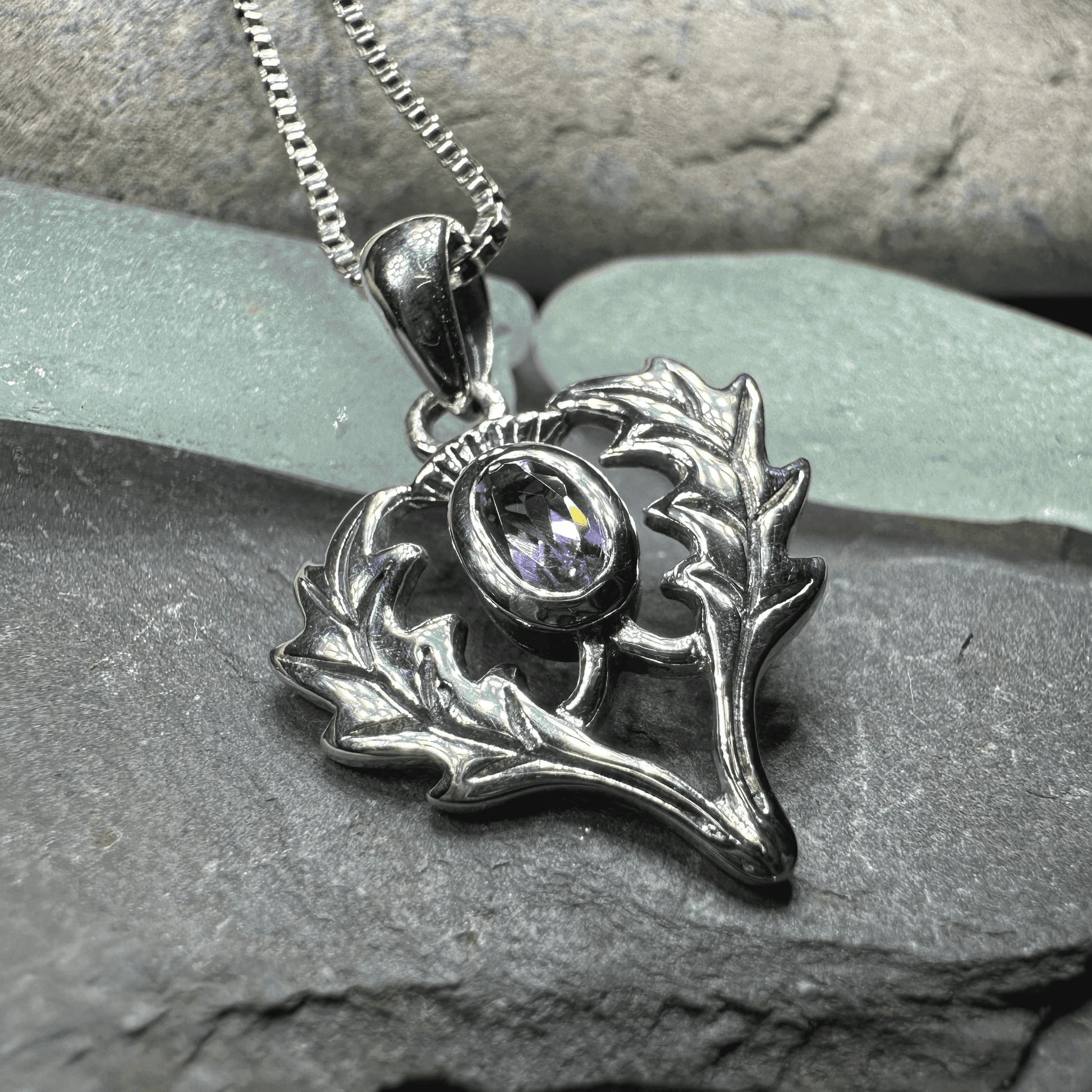 Argyll Thistle Necklace - 18