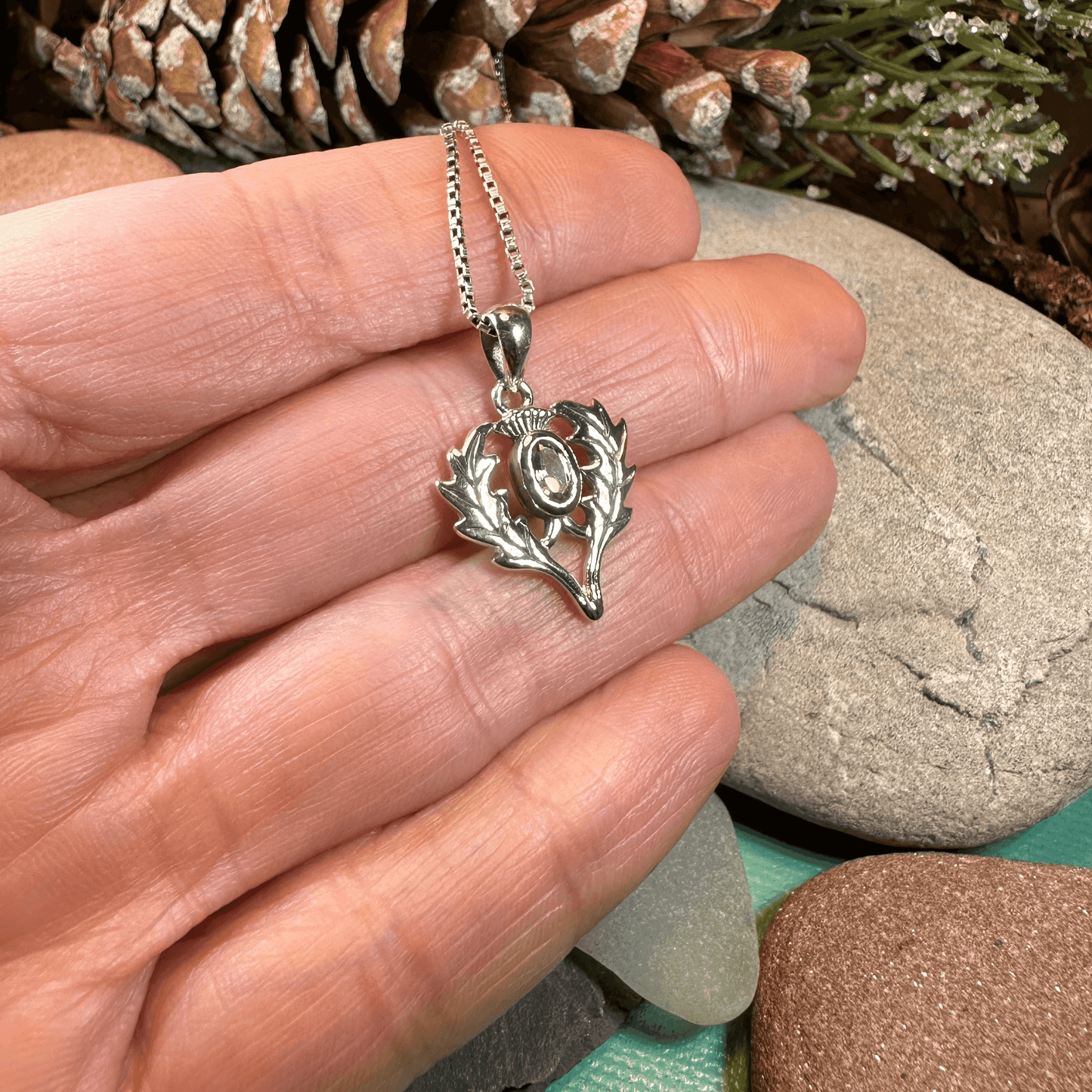Argyll Thistle Necklace - 18