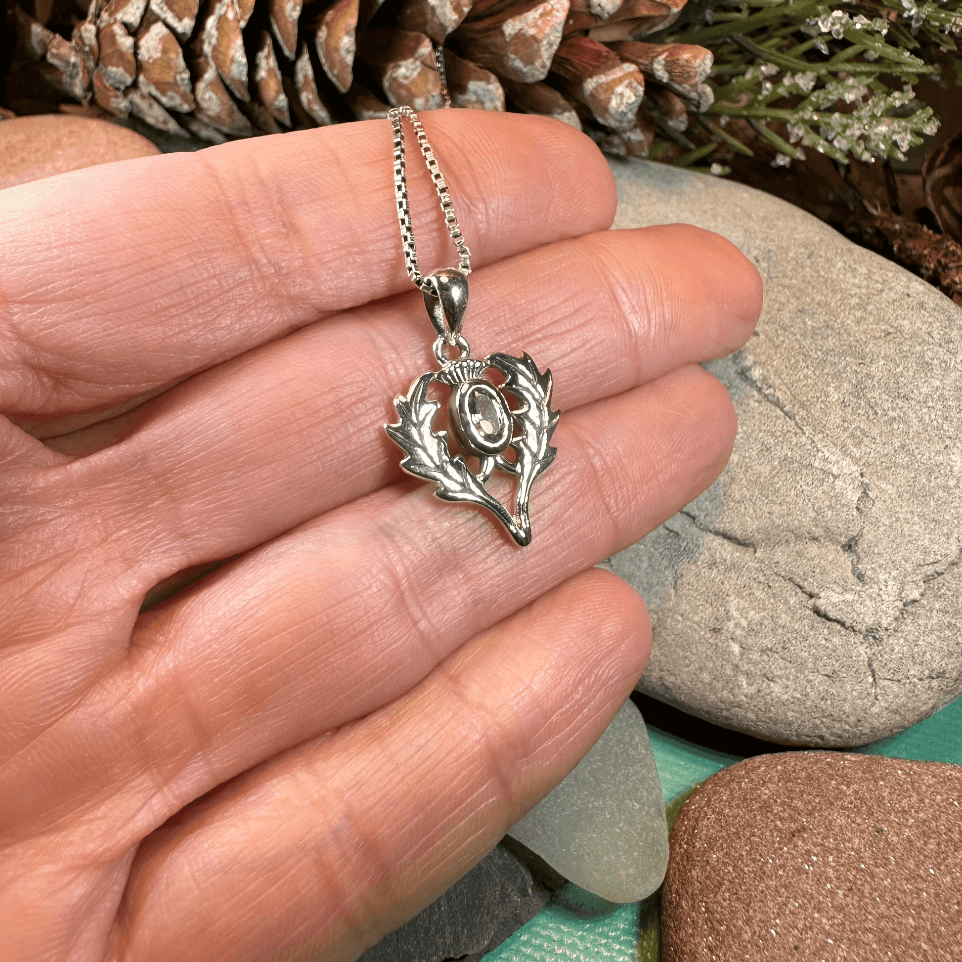 Argyll Thistle Necklace - 18