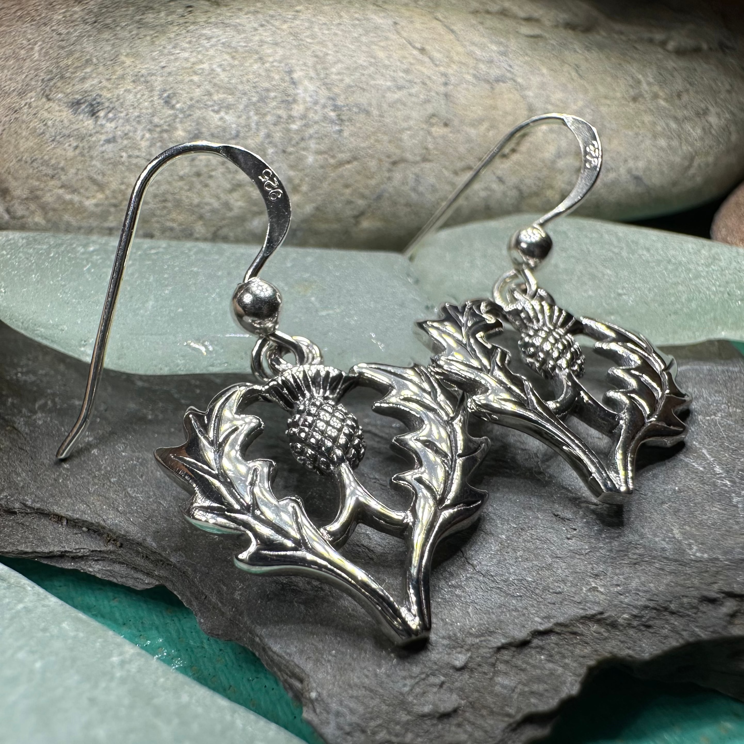 Bonnibel Scottish Thistle Earrings