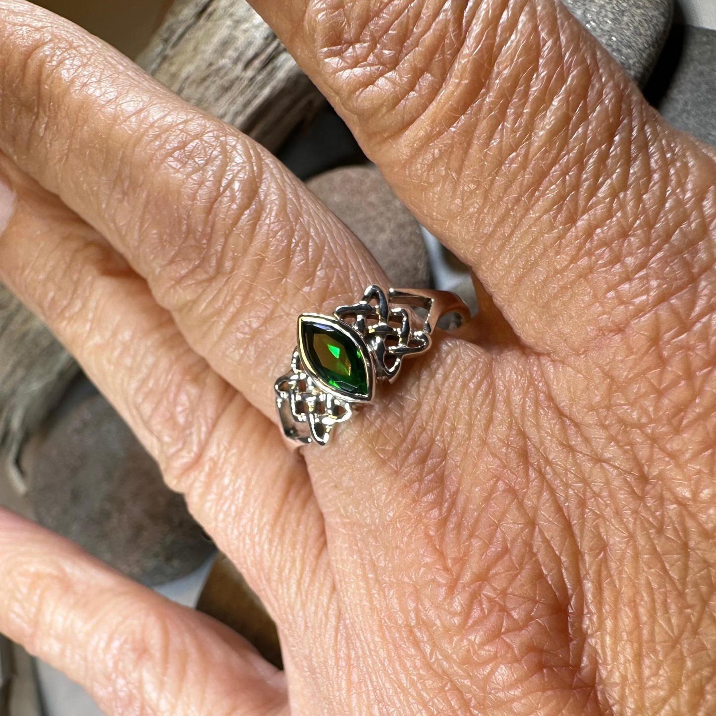 Cora Celtic Knot Ring