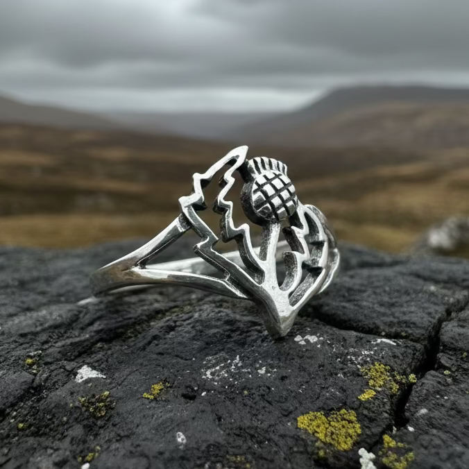 Anice Thistle Ring