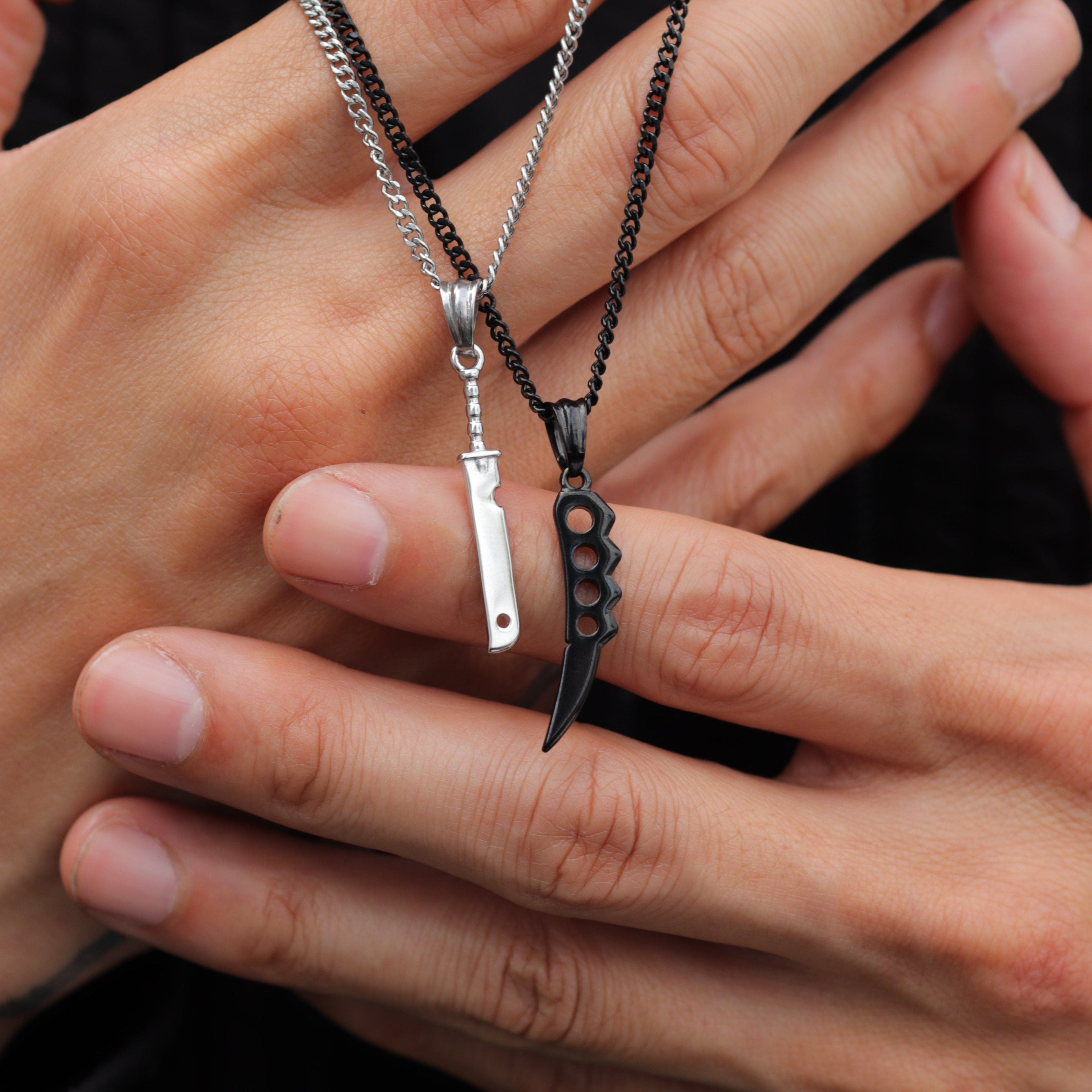 Naruto™ Zabuza's Sword Necklace