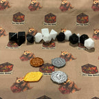 TTRPG Coins - Dark elf coin set / 10