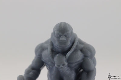 Orge with Club Down