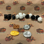 TTRPG Coins - Dark elf coin set / 10