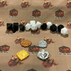TTRPG Coins - Dark elf coin set / 10