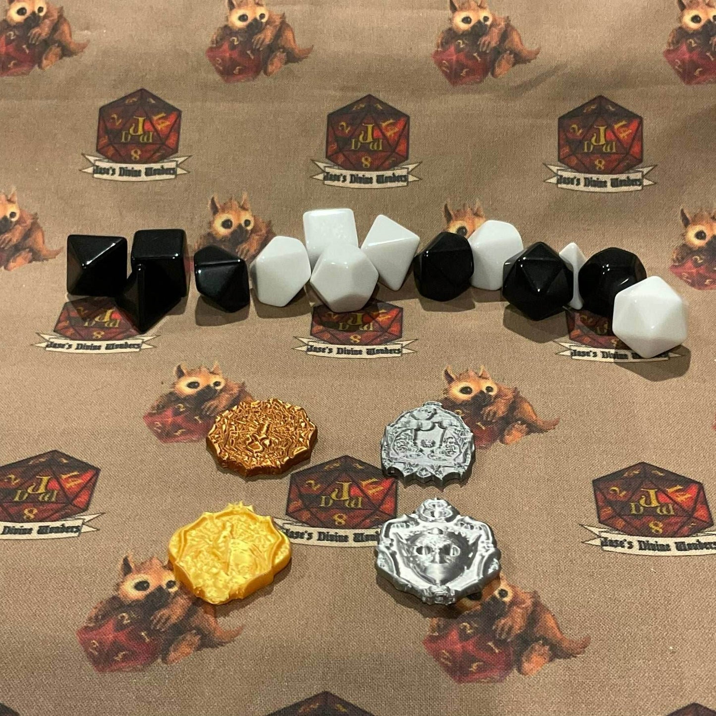 TTRPG Coins - Dark elf coin set / 10