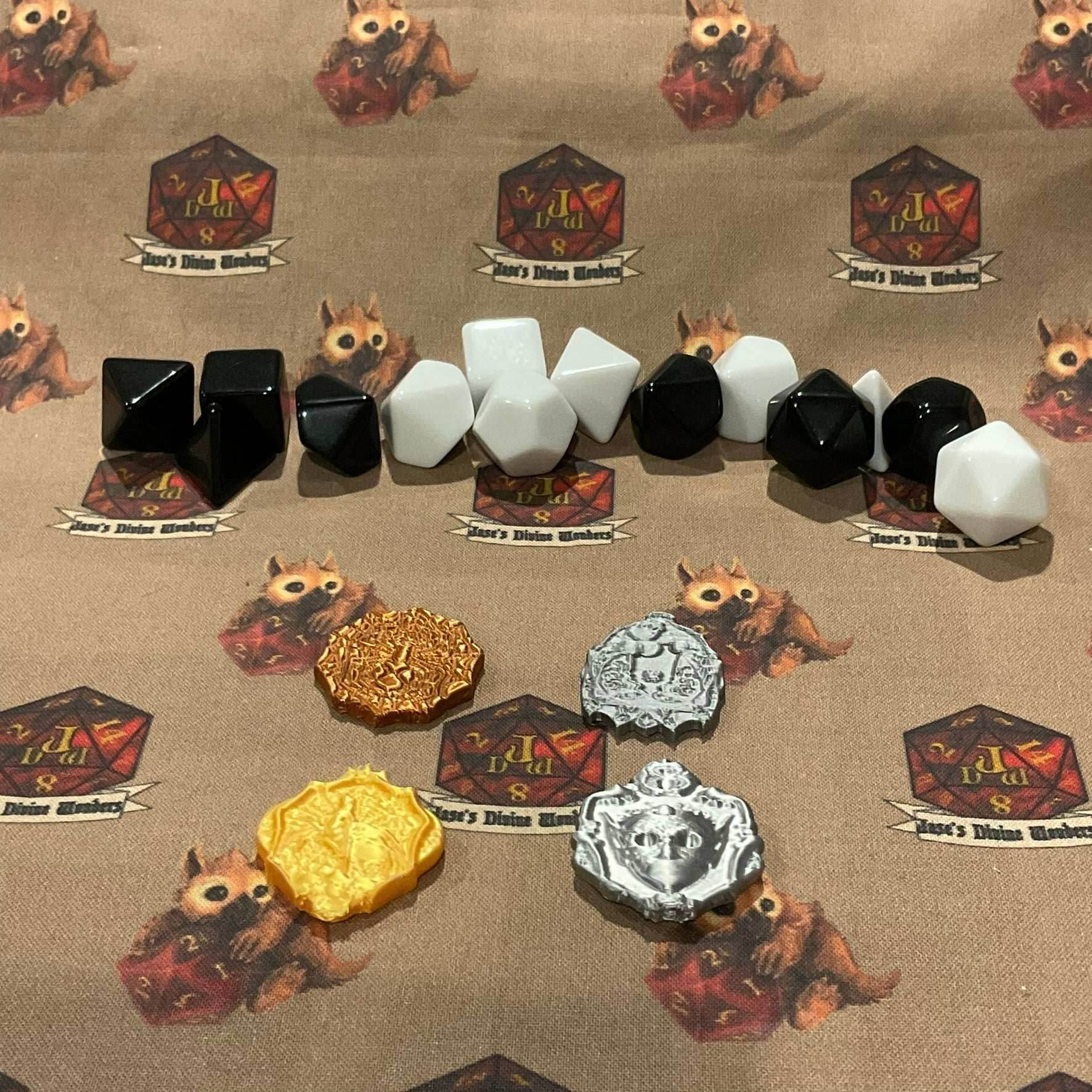 TTRPG Coins - Dark elf coin set / 10