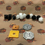 TTRPG Coins - Dark elf coin set / 10