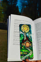 Hobbit Home Bookmark - Handcrafted Fantasy Design - Unique Book Marker - Perfect Gift for Hobbit Fans & Book Lovers"