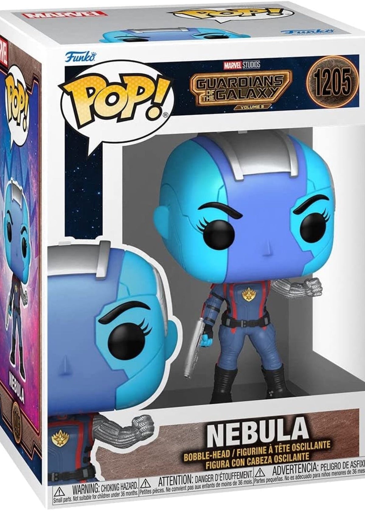 Funko Pop Guardians Of The Galaxy Volume 3   Nebula 1205