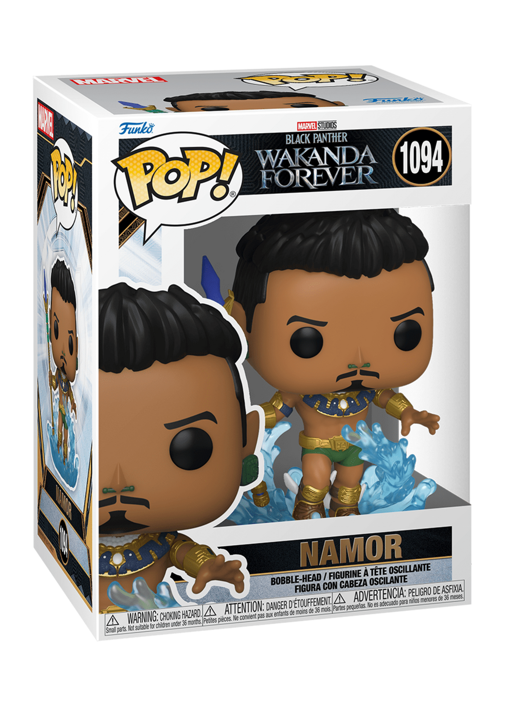 Funko Pop Marvel   Black Panther Wakanda Forever   Namor