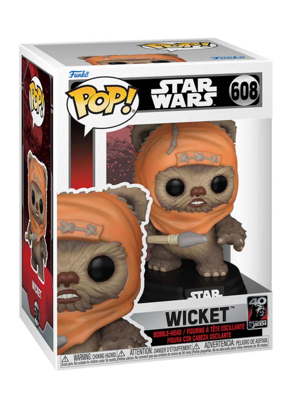 Funko Pop Star Wars   Wicket