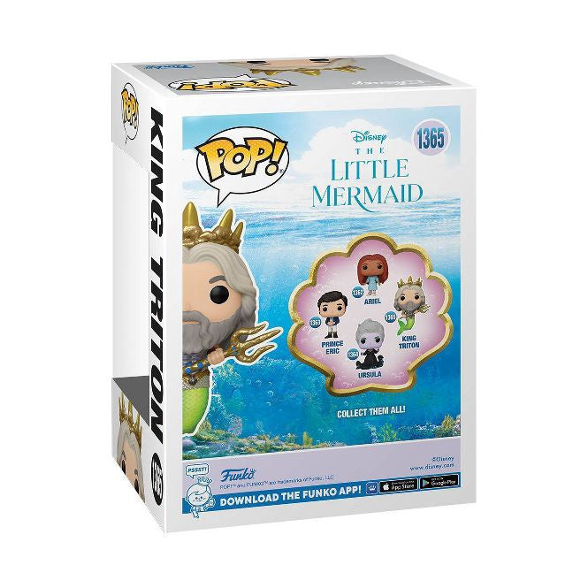 Funko Pop The Little Mermaid   King Triton