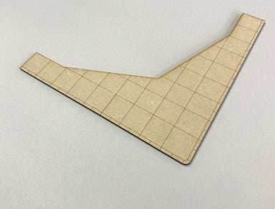 Optional Sidewalk Piece for 28mm Corner Building - 28MMDF525-1 - 