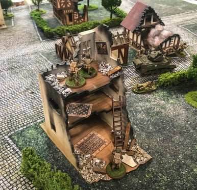 28mm European Building - 28MMDF515 - 