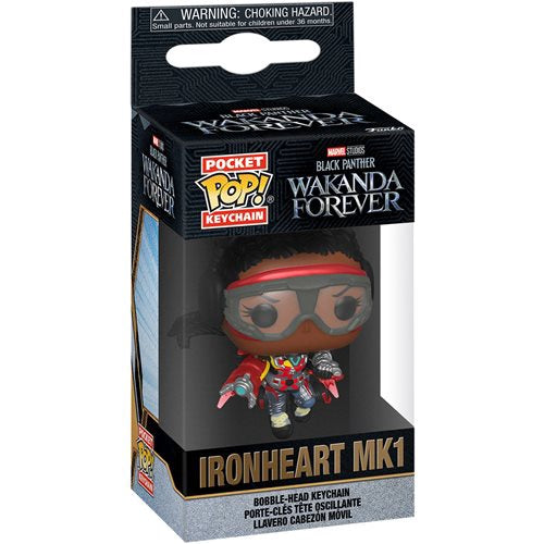 Funko Pop Keychain Black Panther Wakanda Forever   Ironheart Mk1