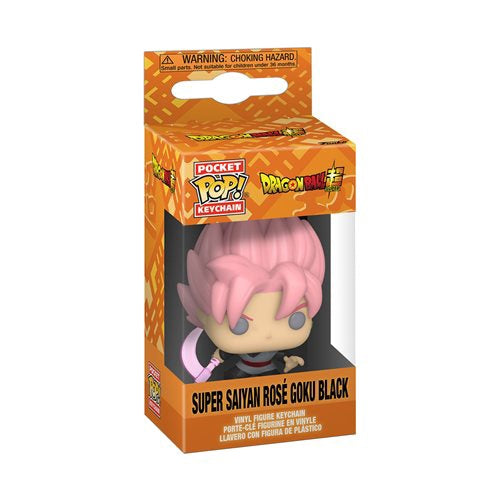 Funko Pop Keychain Dragon Ball Z   Super Saiyan Rose Goku Black