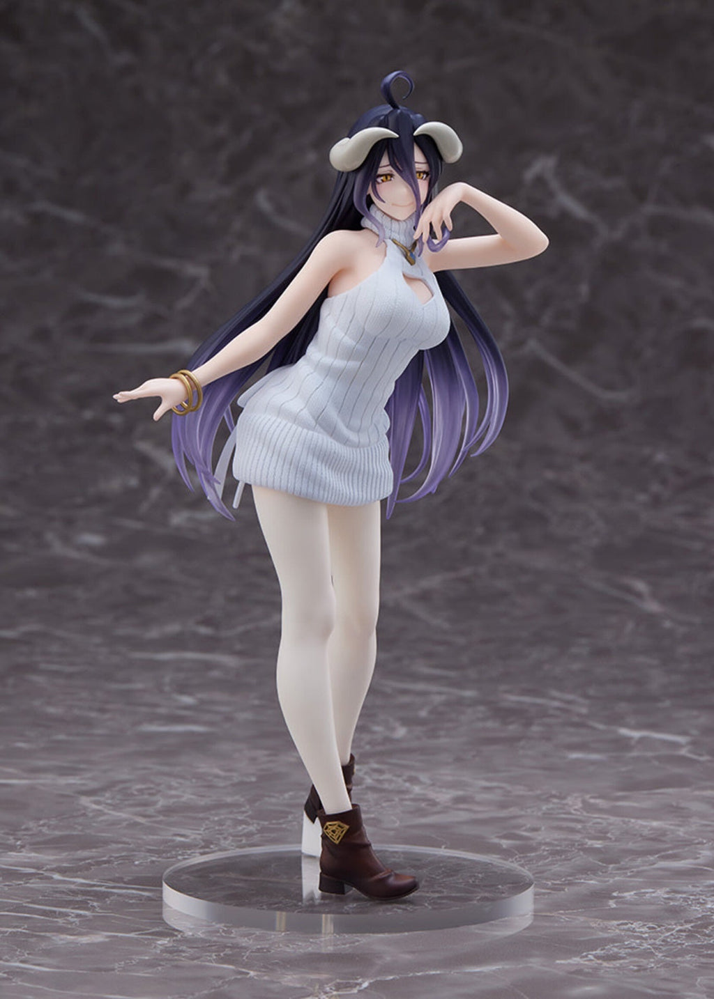 Overlord Iv Coreful Figure   Albedo Knit Dress Ver Prize Figure