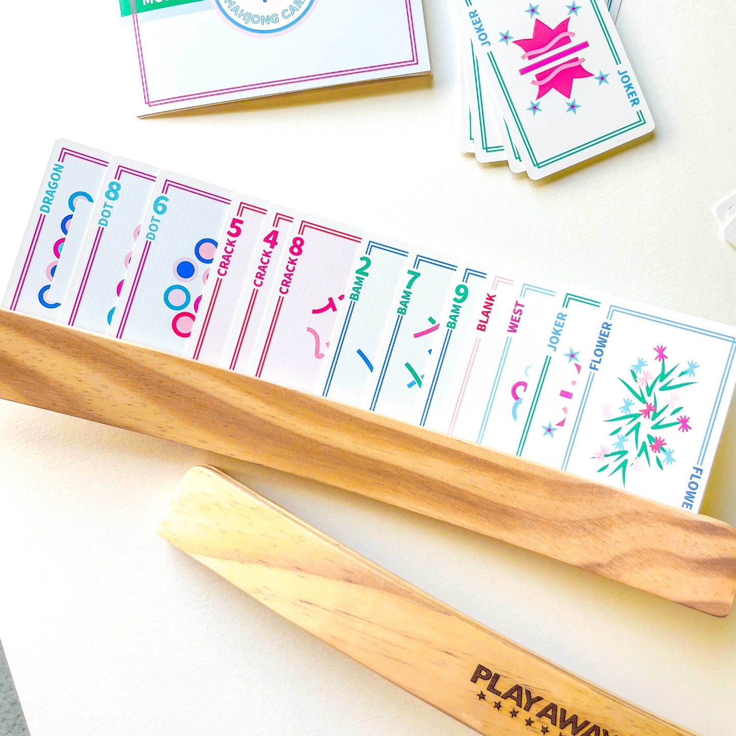 Mahjong Cards + Racks Bundle - Classic / Deck + Racks