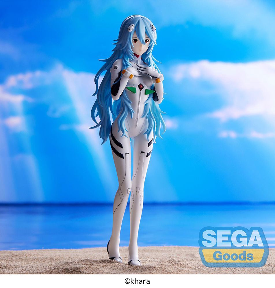 Evangelion 3010 Thrice Upon A Time Spm Figure Rei Ayanami Long Hair Ver