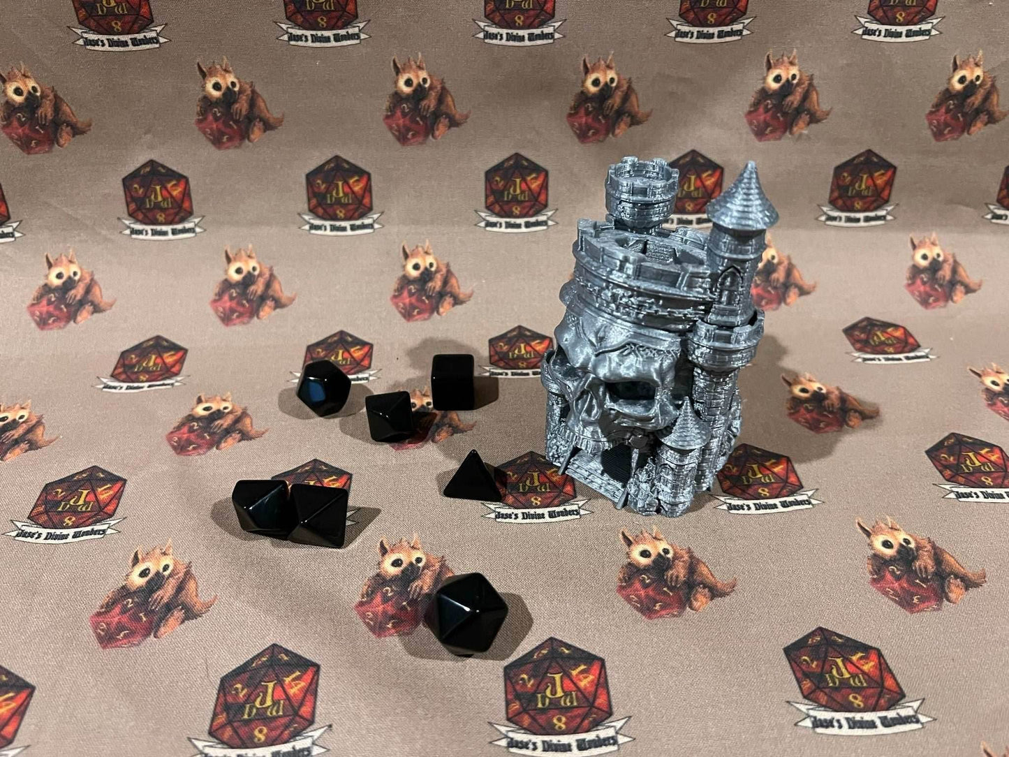 FatesEnd: Tiny Tower Skull Citadel - Black