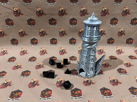 FatesEnd: Tiny Tower Lighthouse - Black