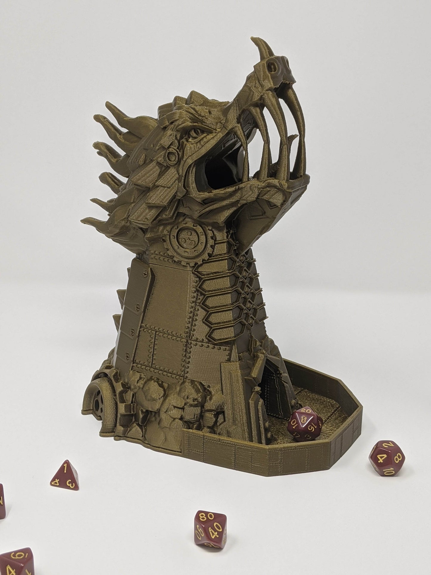 Clockwork Monster Dice Roller - Tier 1 / Large Tray