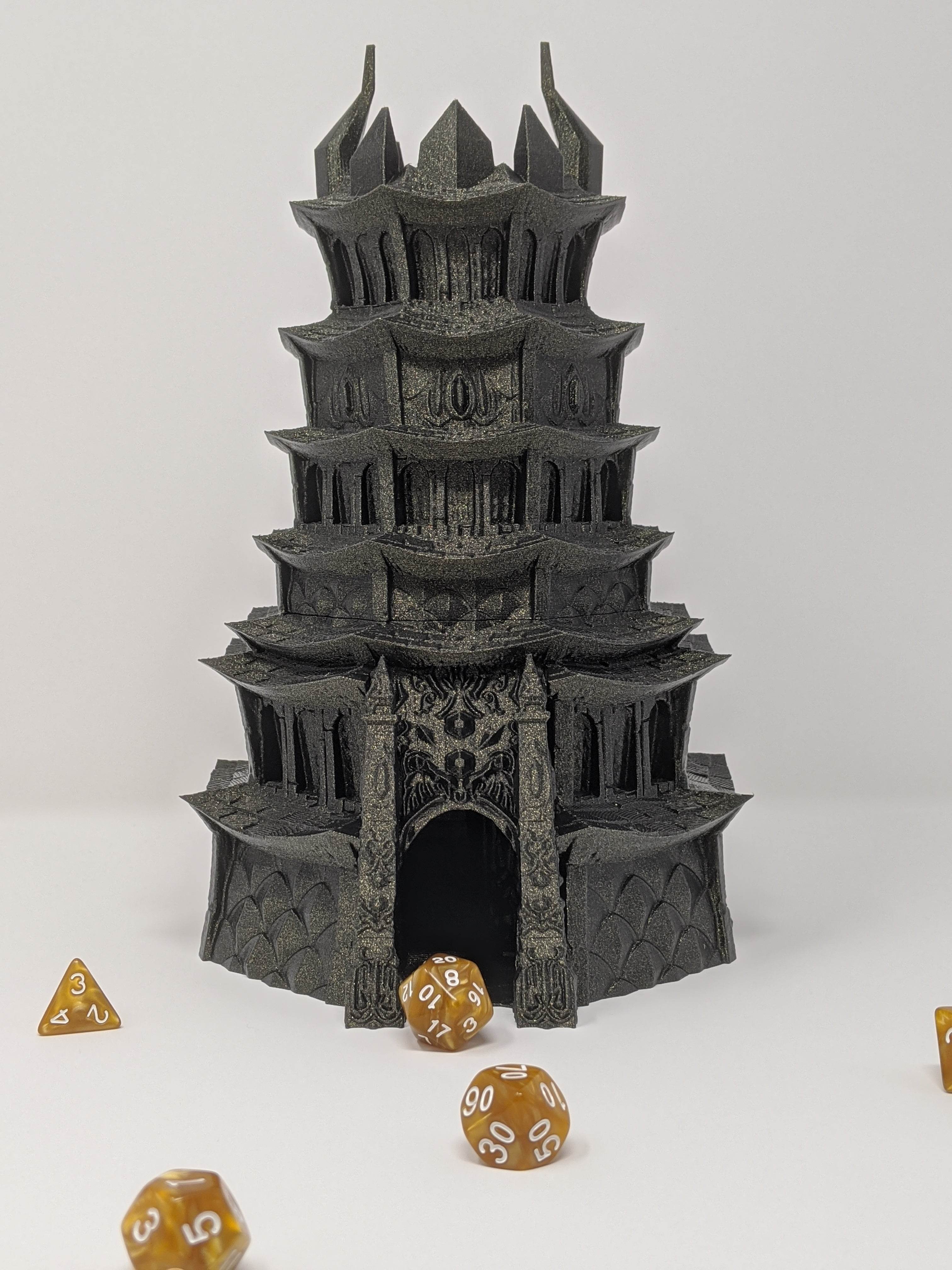 Drow Dice Roller - Tier 1 / Large Tray