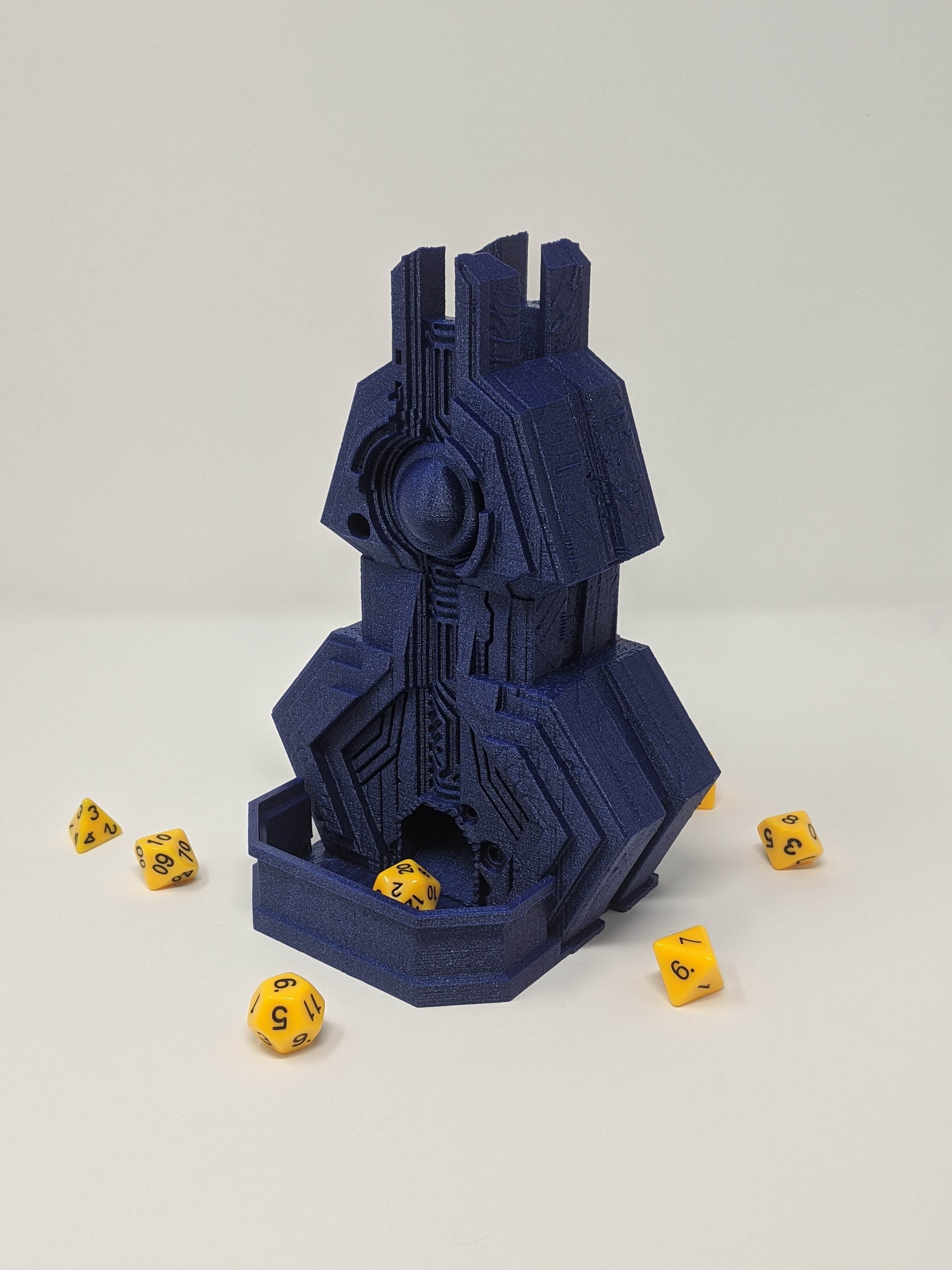Obelisk Dice Roller - Tier 1 / Large Tray