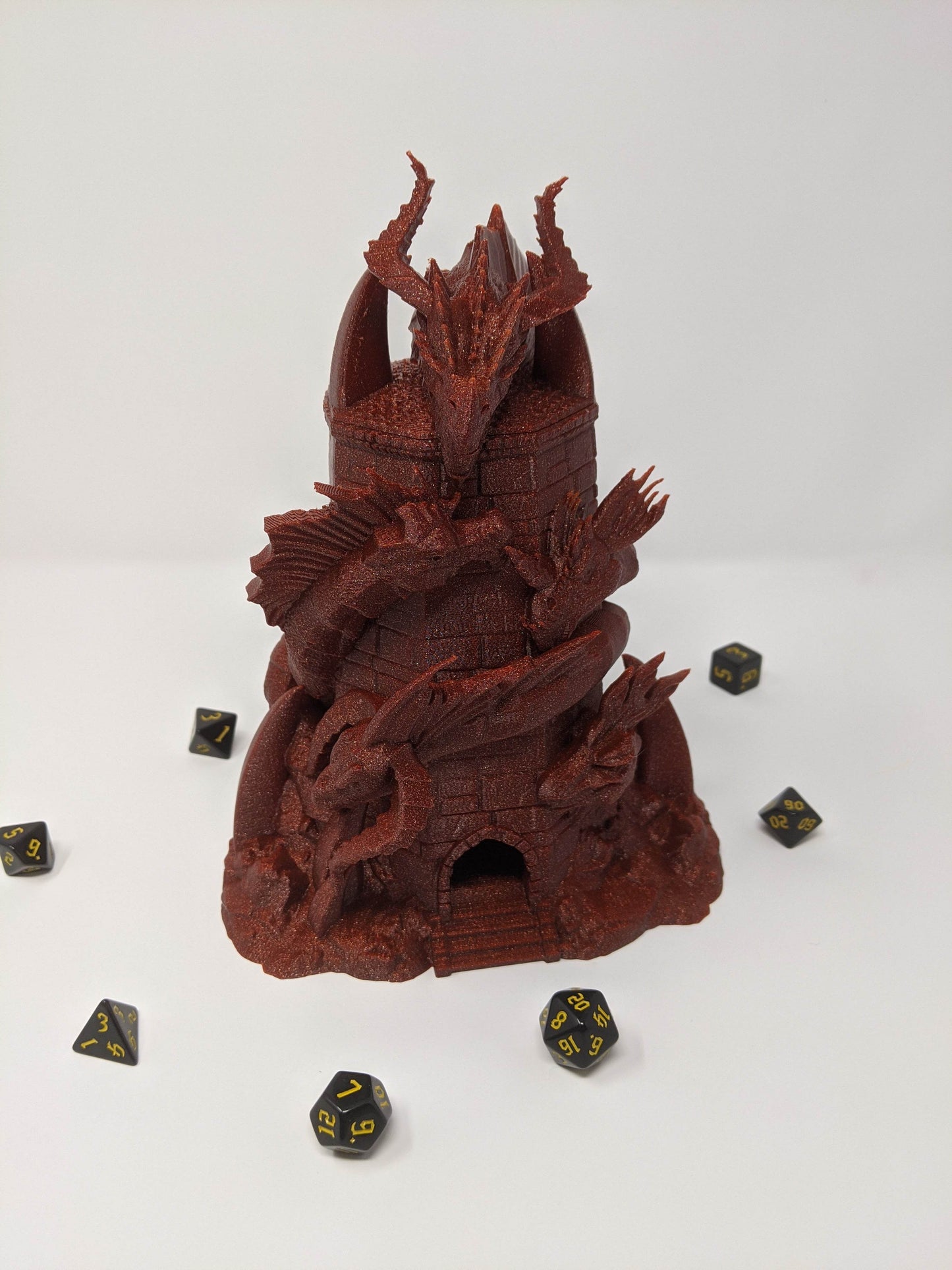 Tiamat Dice Roller - Multicolor As Shown / Large Tray