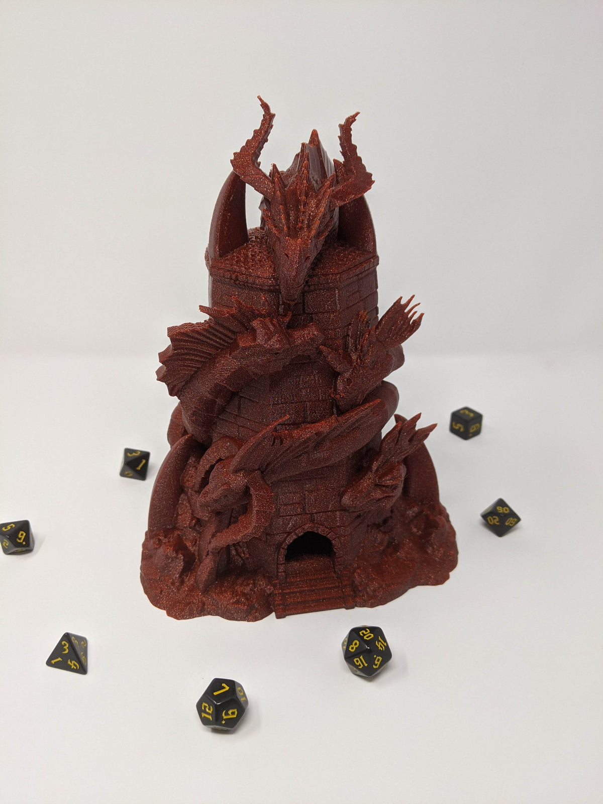 Tiamat Dice Roller - Multicolor As Shown / Large Tray