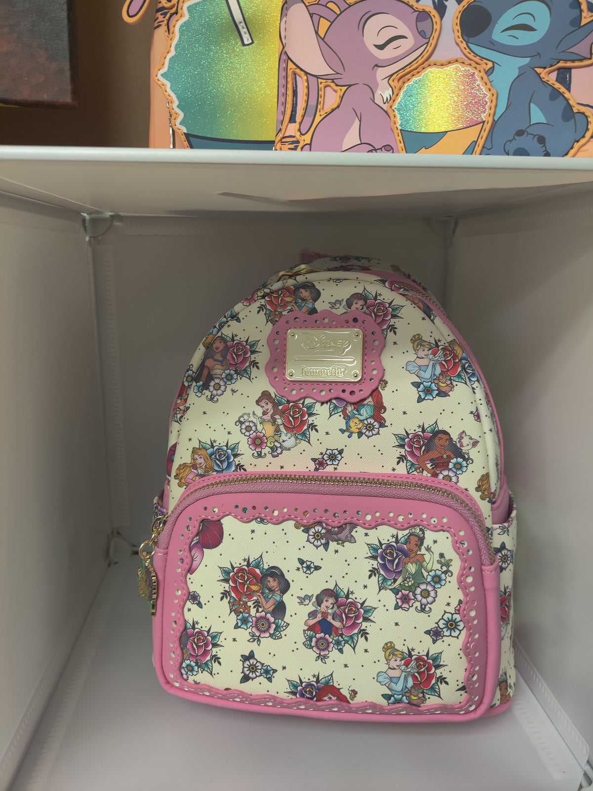 Disney Princess Floral Tattoo Mini Backpack
