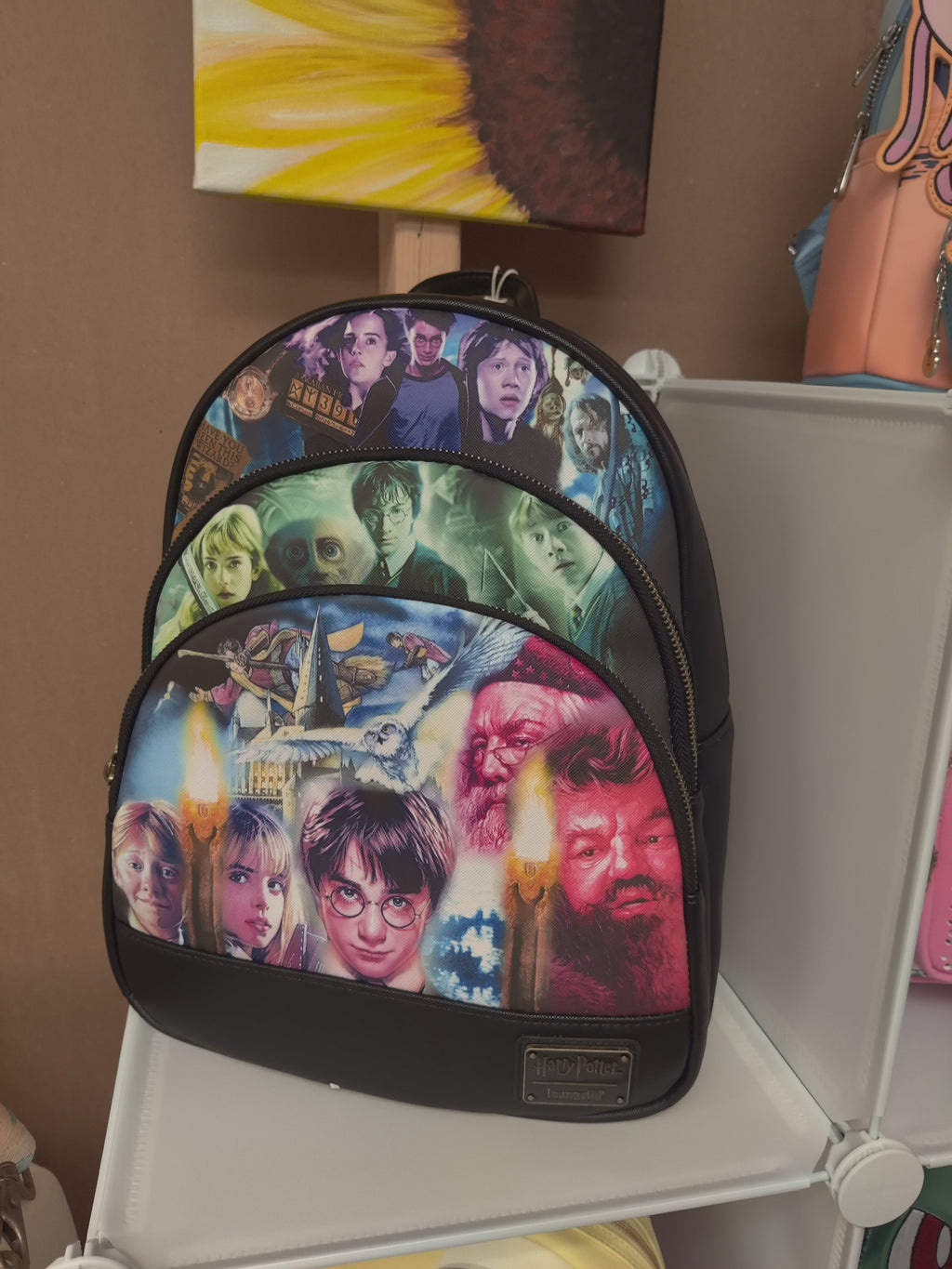 Harry Potter Trilogy Triple Pocket Mini Backpack