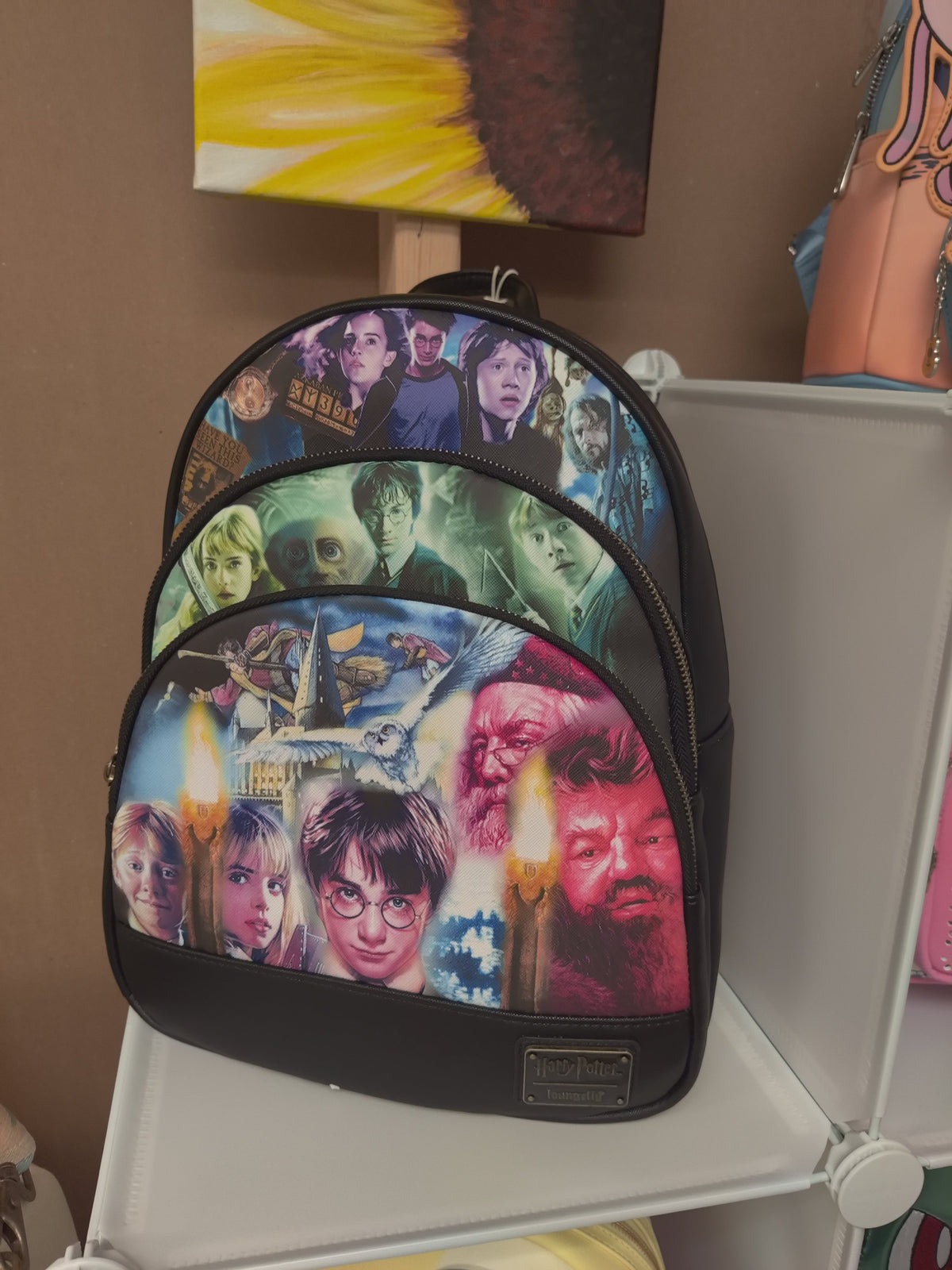 Harry Potter Trilogy Triple Pocket Mini Backpack