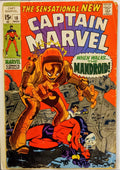 Captain Marvel #18, Marvel Comics (November 1969, Fair)