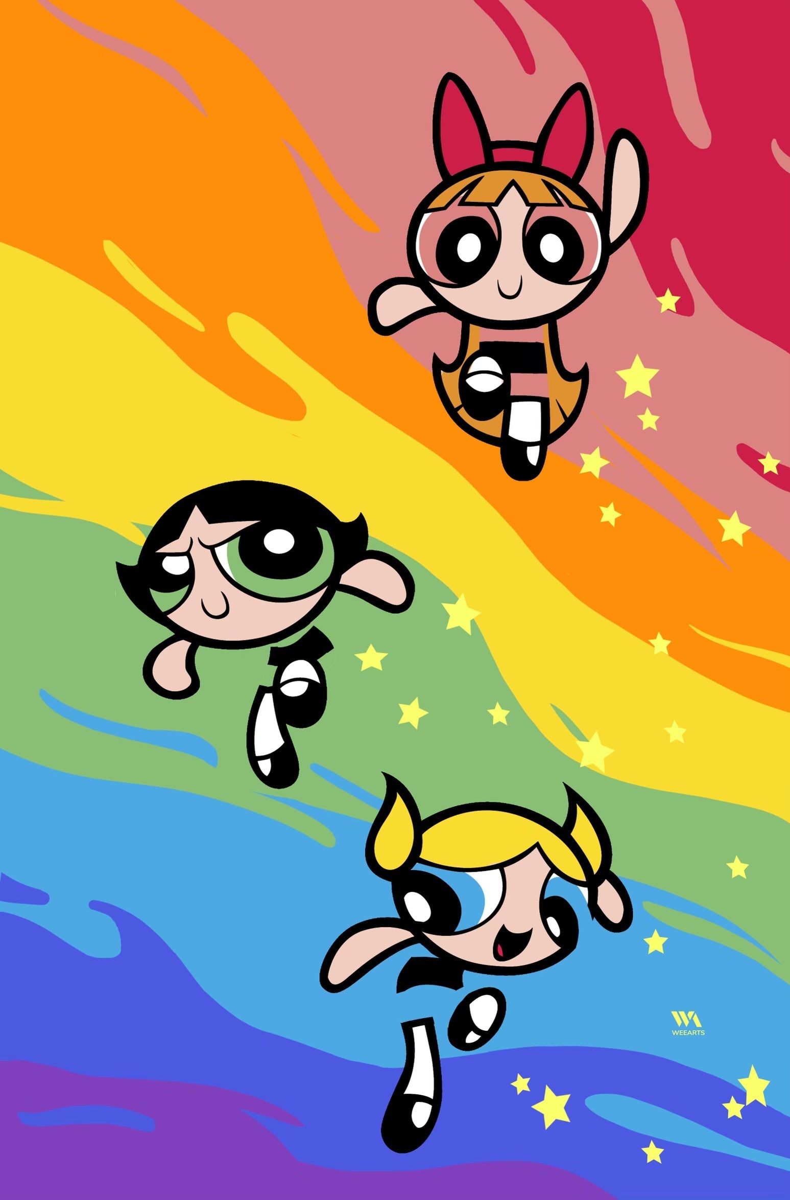 The Powerpuff Girls #1 - Winter Snowdown Showdown | Huy Dinh Variant | Rabbit Exclusive
