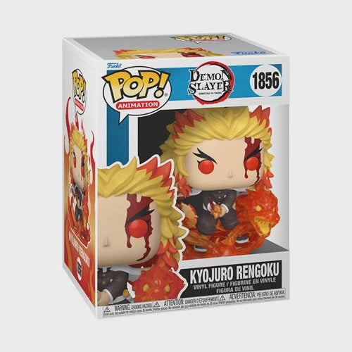 Demon Slayer Kyojuro Rengoku 9Th Form Premium Funko Pop Vinyl Figure 1856