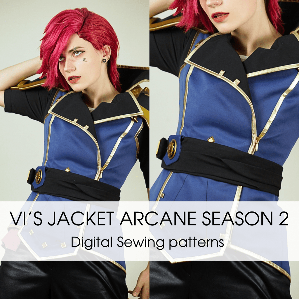 Arcane Officer Vi Jacket Sewing Pattern - Digital Product - 