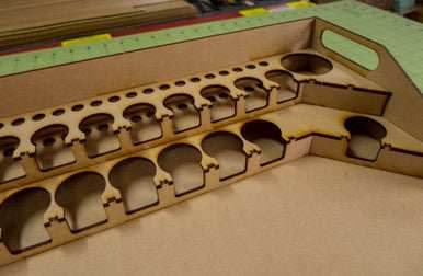 Painting Station For 26mm - 34mm Bottles - 