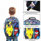 Pokemon Characters Aop Youth Backpack